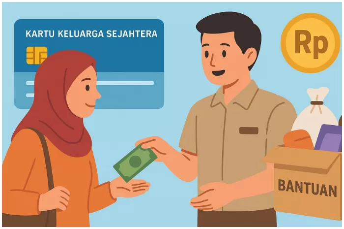 ilustrasi pemberian PKH