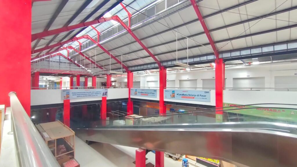 Kondisi Lantai 2 Pasar Legi Blitar