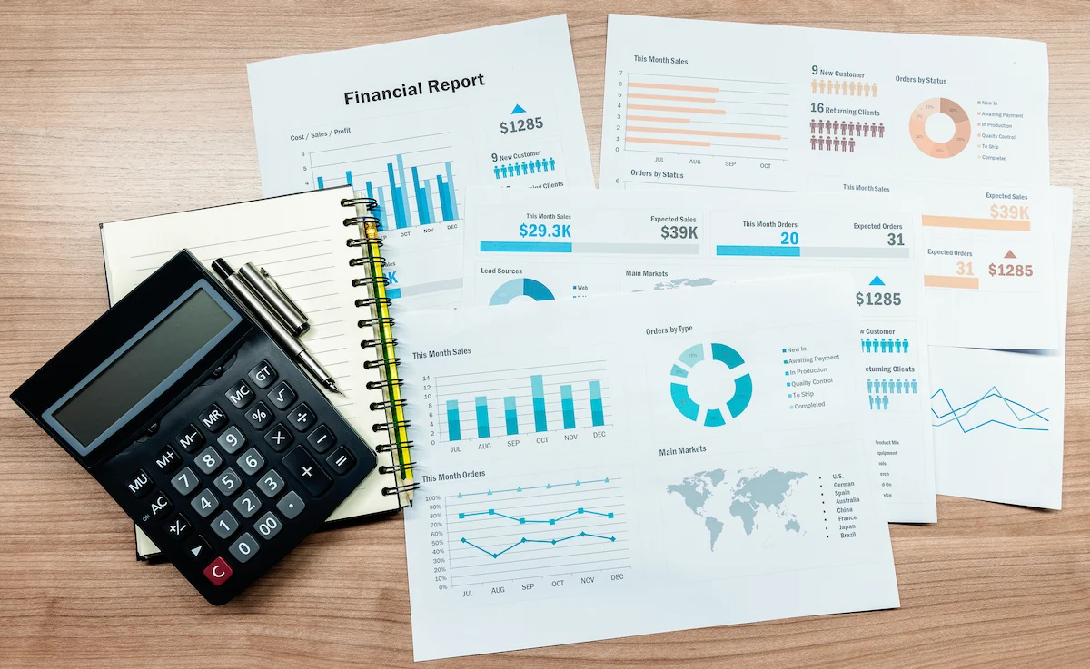 ilustrasi laporan keuangan desa