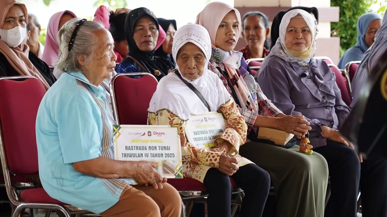 penerima bantuan Rastrada Kota Blitar
