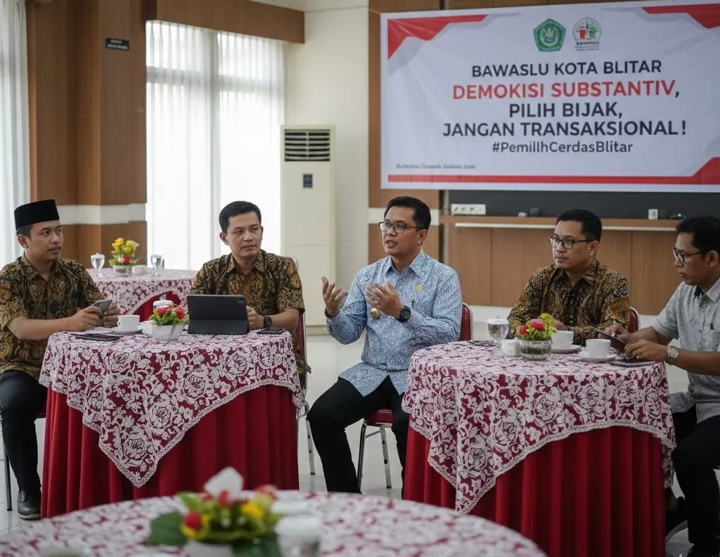 Bawaslu Kota Blitar Memperkuat Konsolidasi Demokrasi