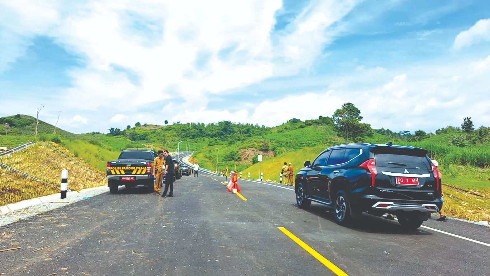 Ruas JLS Lot 3 Serang-Sumbersih yang Hampir Rampung