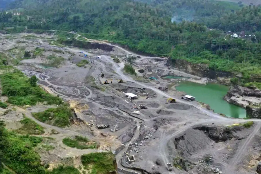 ilustrasi Tambang Galian C di Blitar