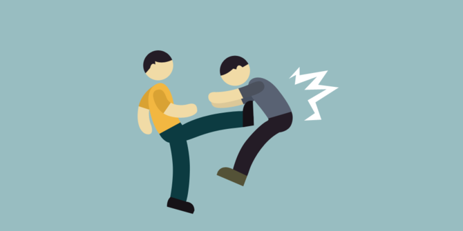 ilustrasi kekerasan fisik