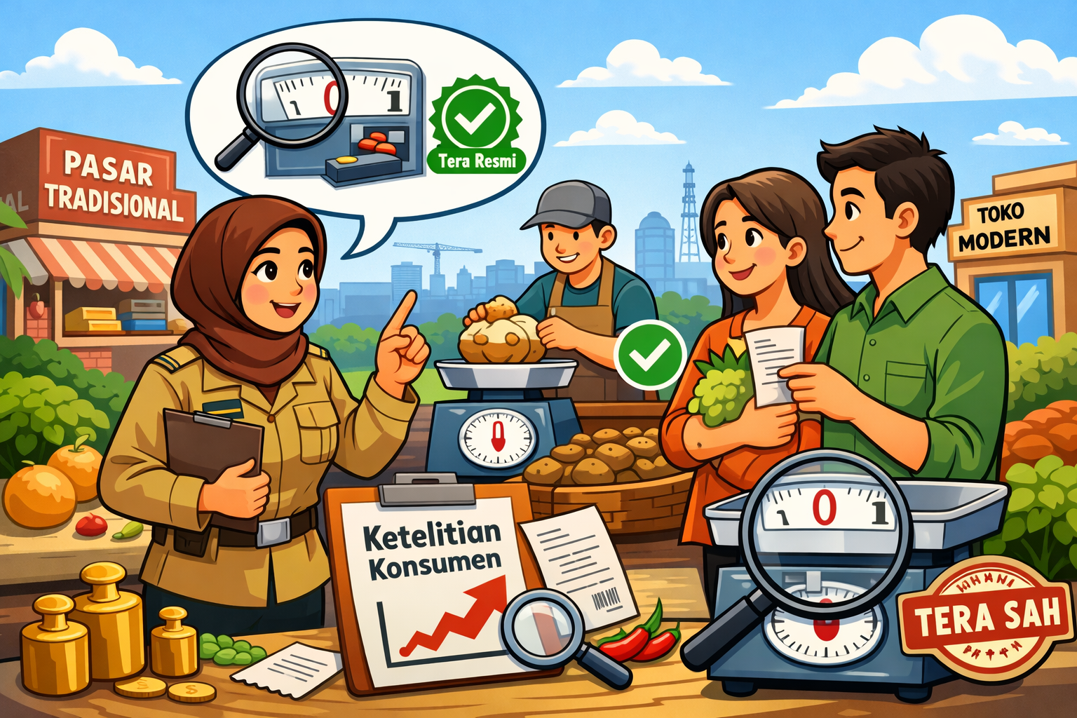 Pendidikan Konsumen di Pasar Tradisional