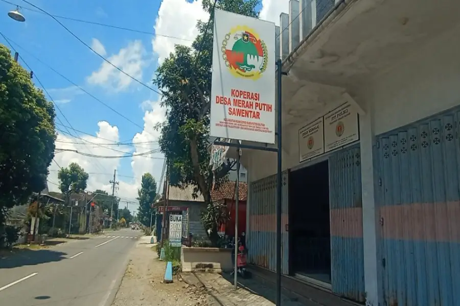 Salah Satu Koperasi Desa Merah Putih di Kabupaten Blitar